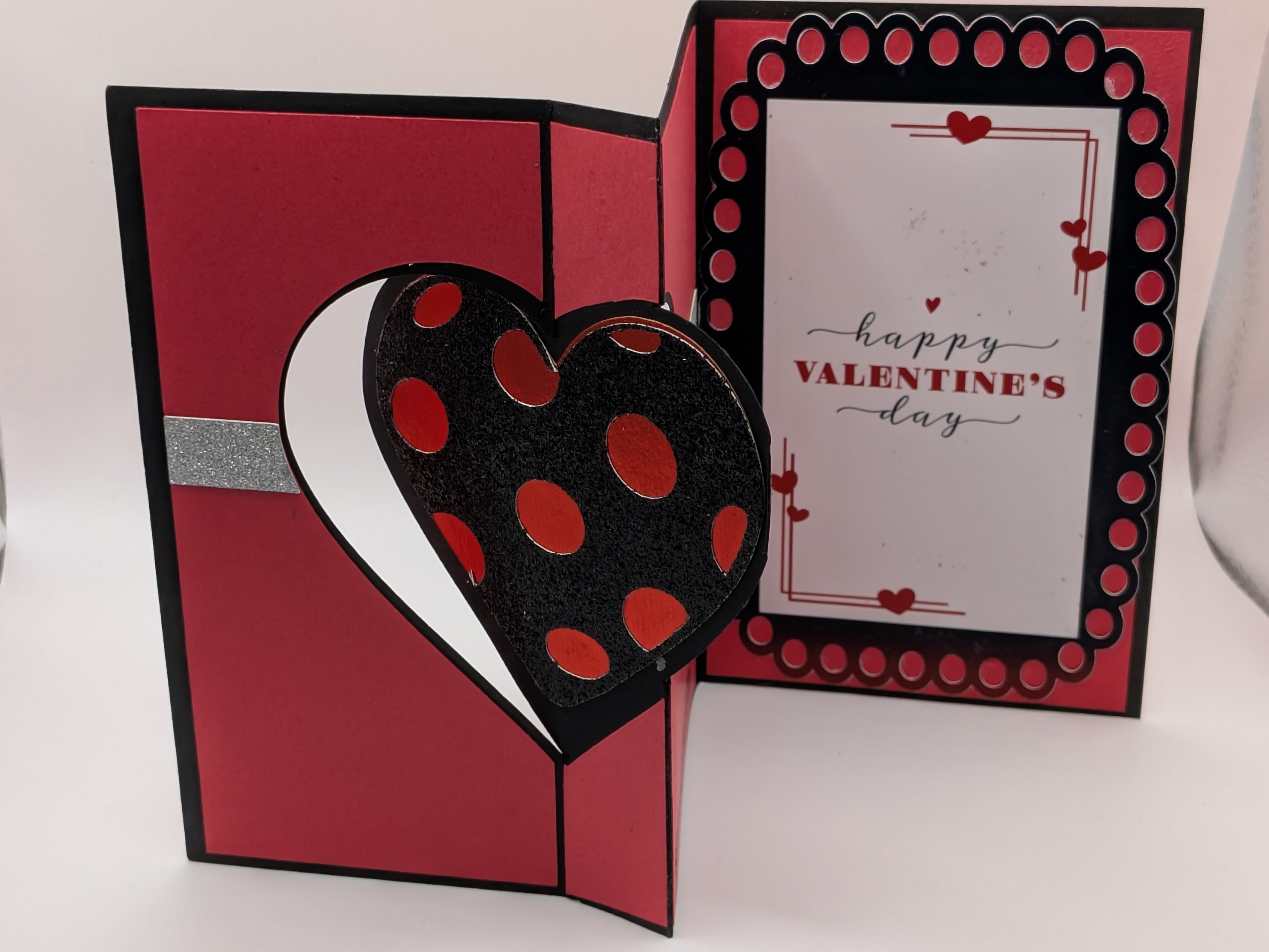 Valentine's Day Card - trifold flip card