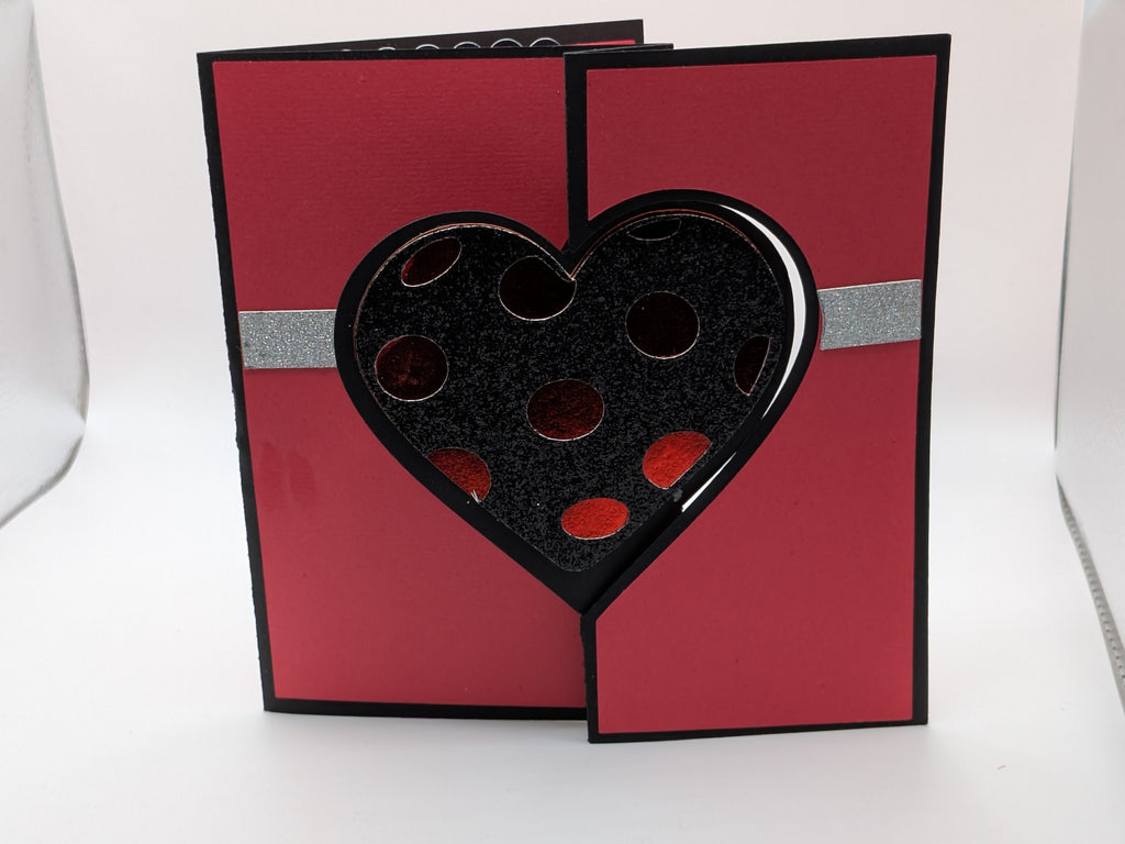 Valentine's Day Card - trifold flip card