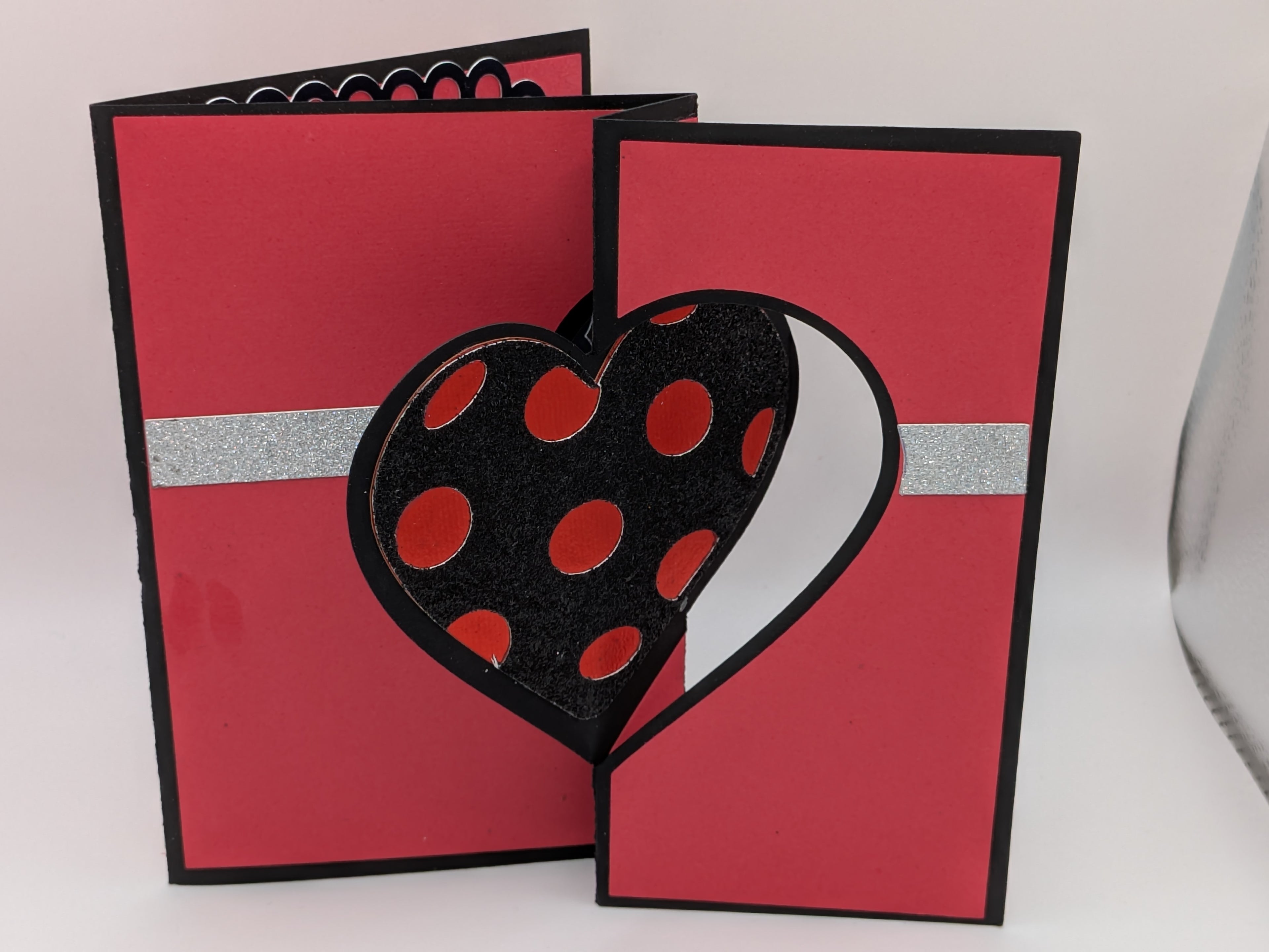 Valentine's Day Card - trifold flip card