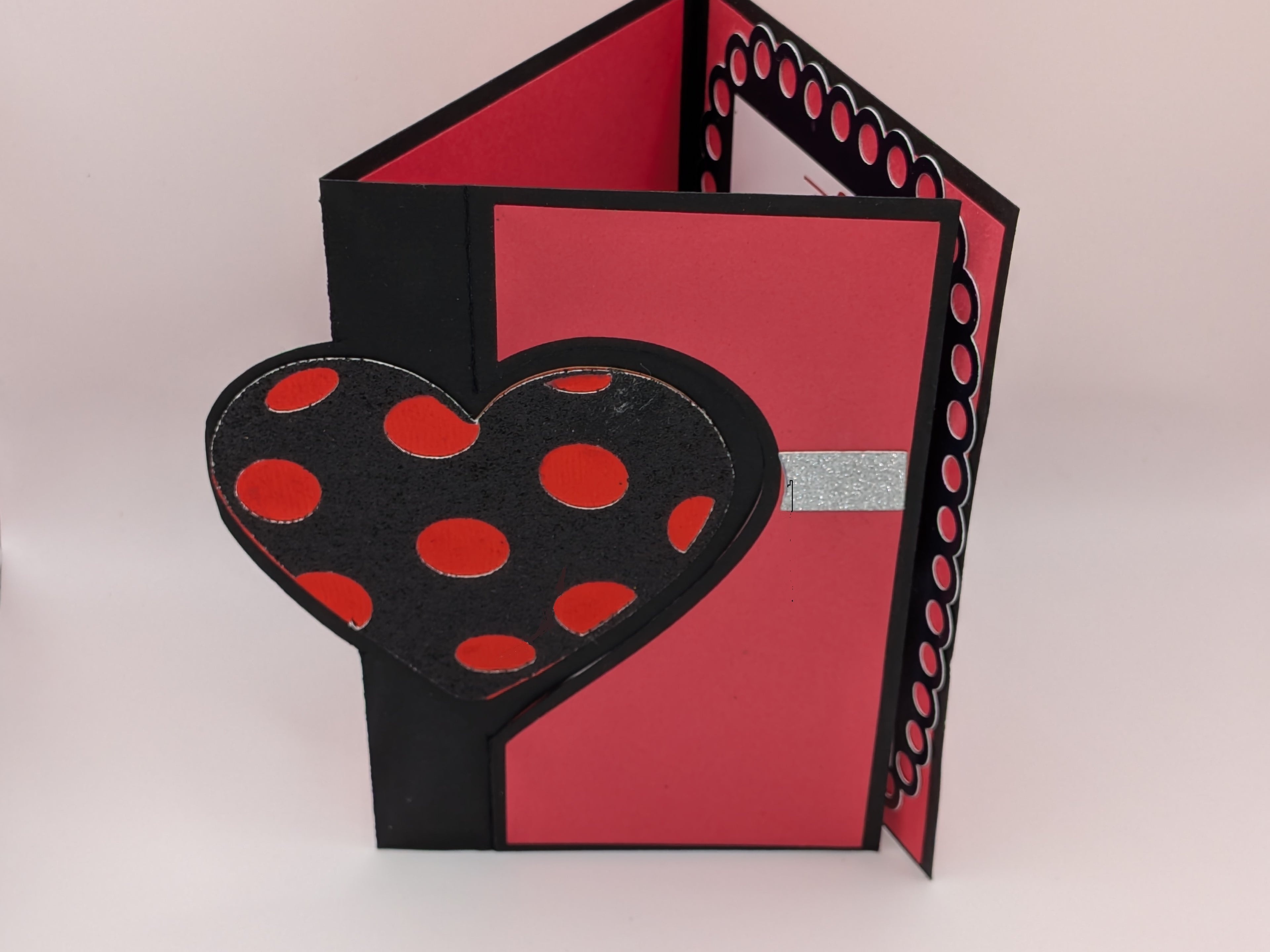 Valentine's Day Card - trifold flip card