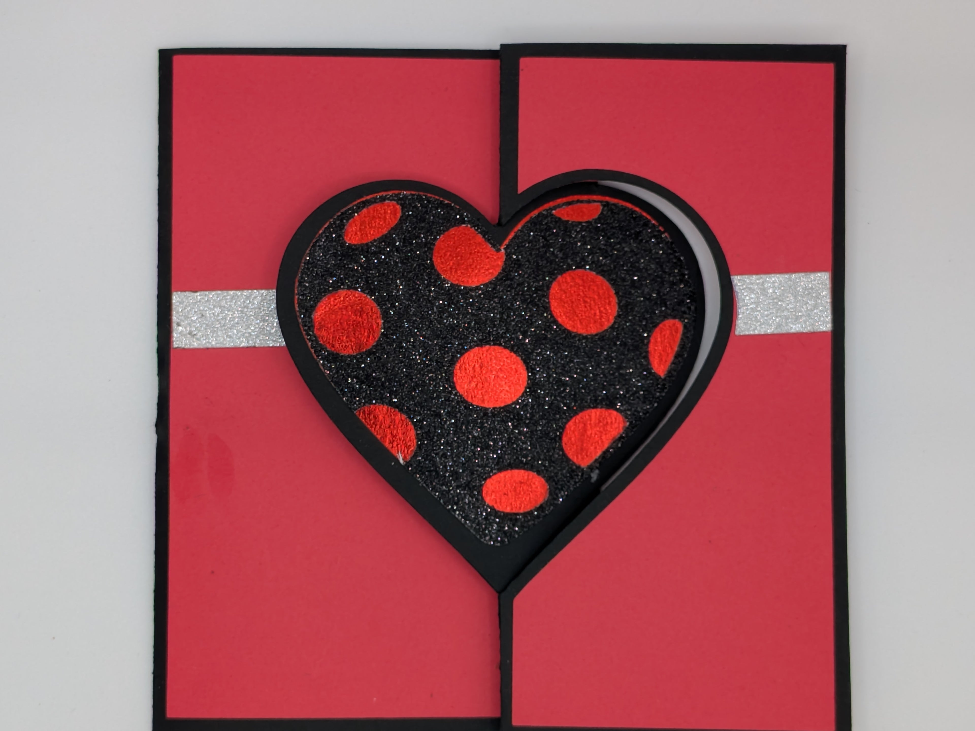 Valentine's Day Card - trifold flip card