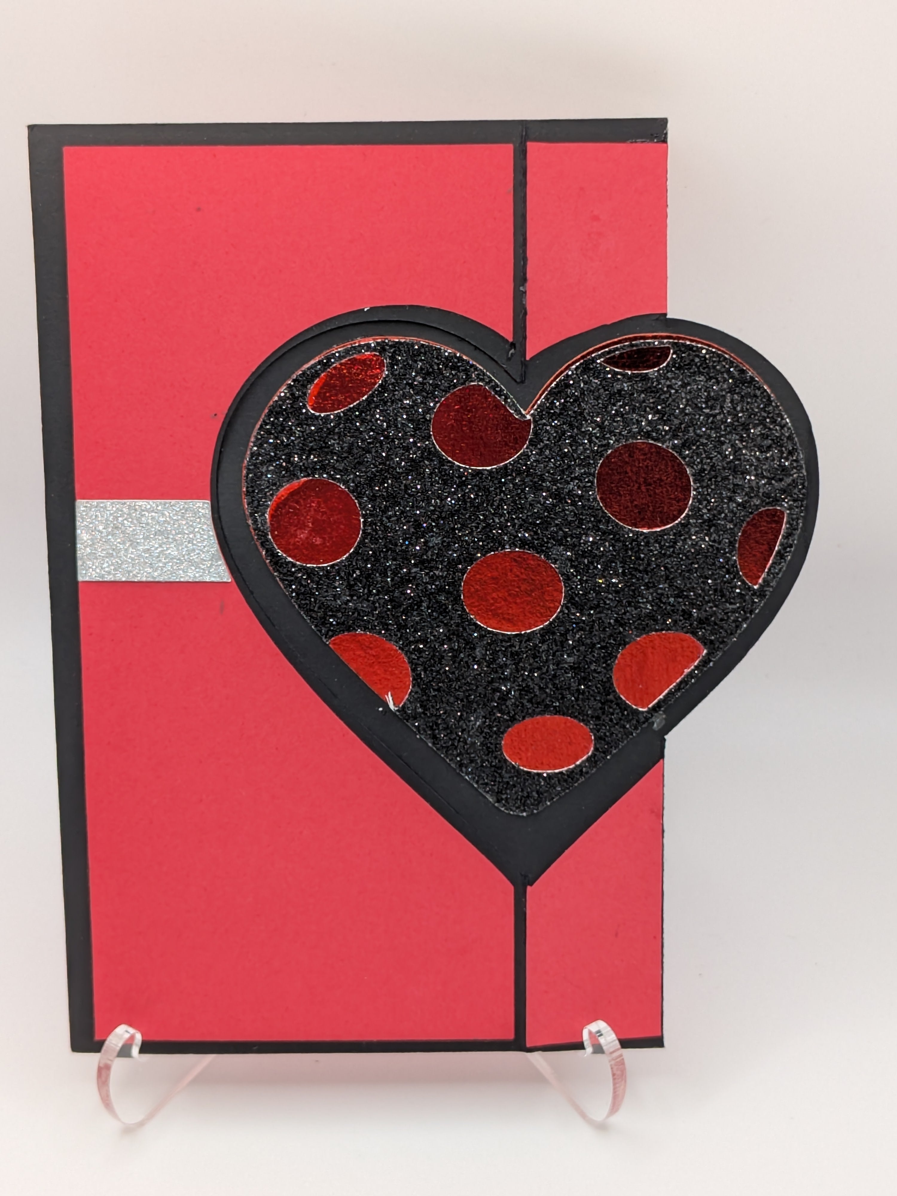 Valentine's Day Card - trifold flip card