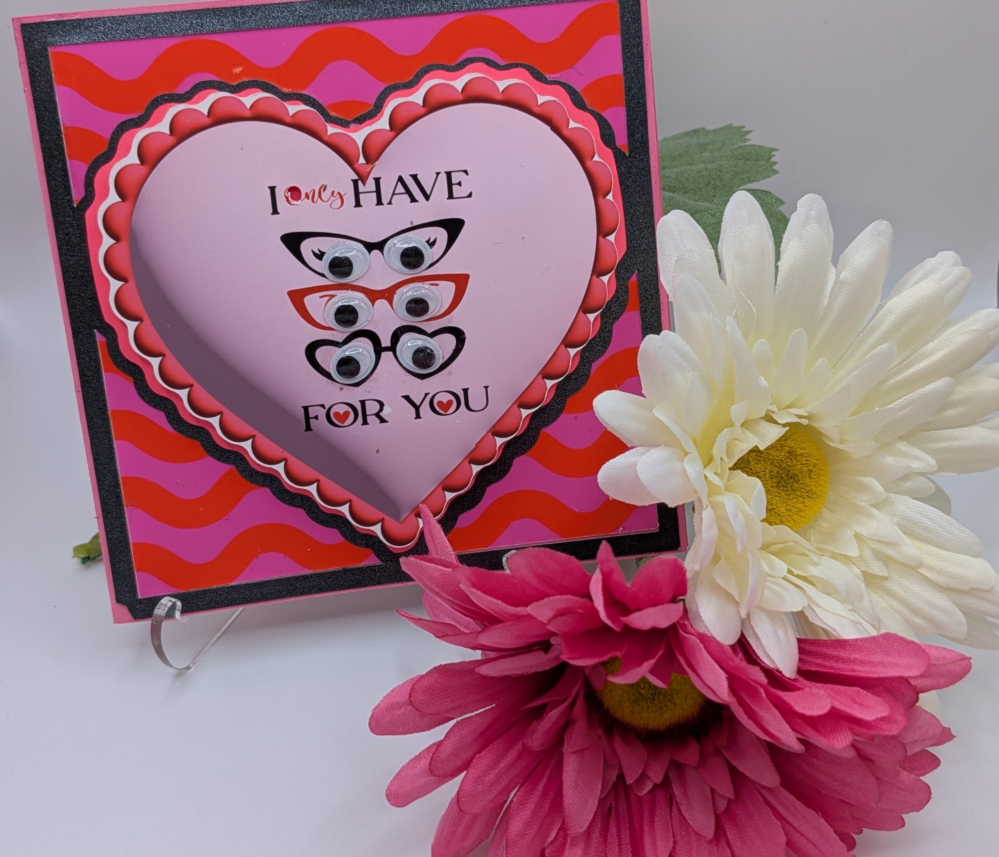 Valentine's Day Card - Googly Eyes