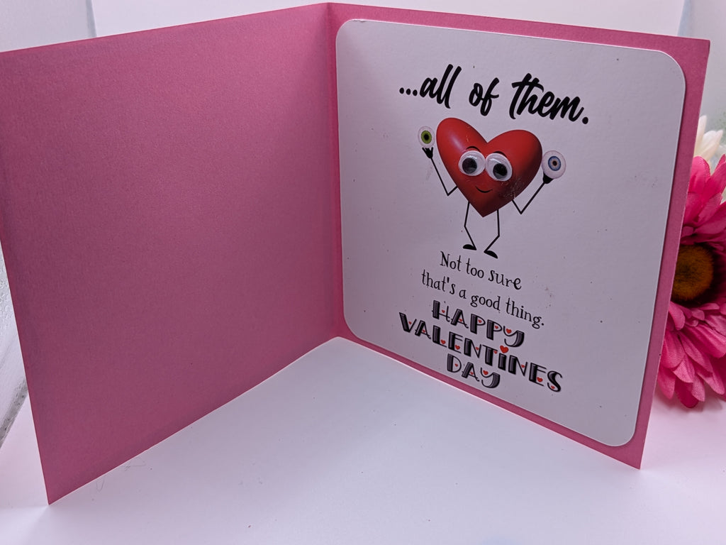 Valentine's Day Card - Googly Eyes