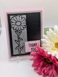 Thank You Card - flowers