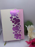 Valentine's Day Card - cutout roses