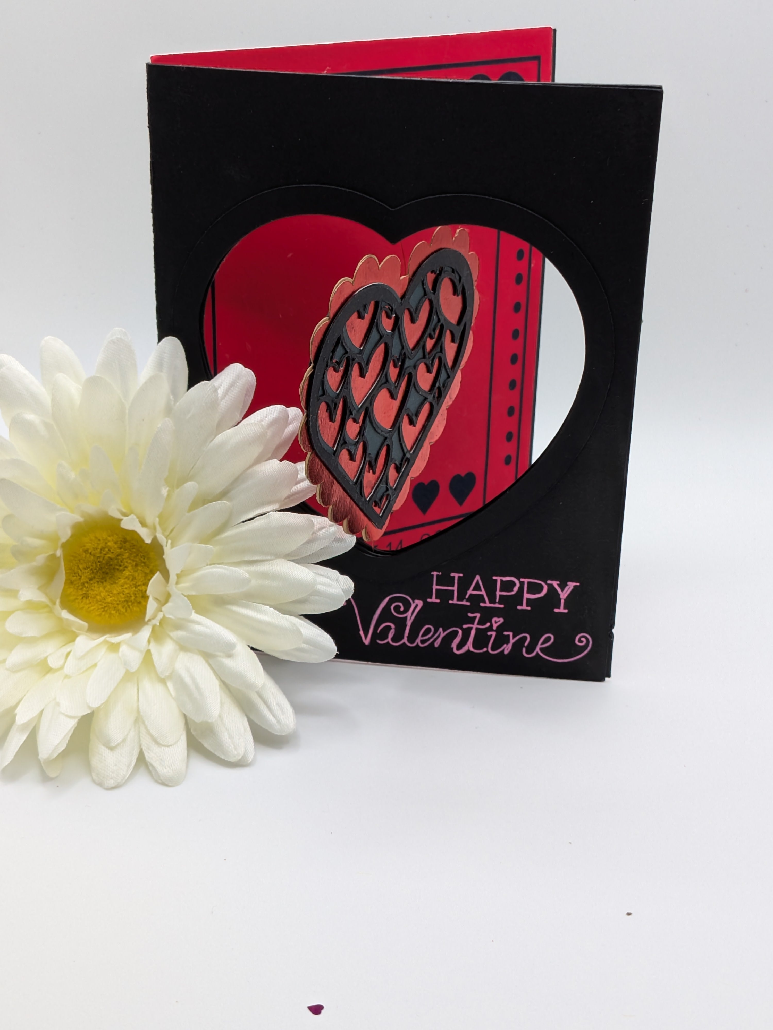 Valentine's Day Card - Heart spinner