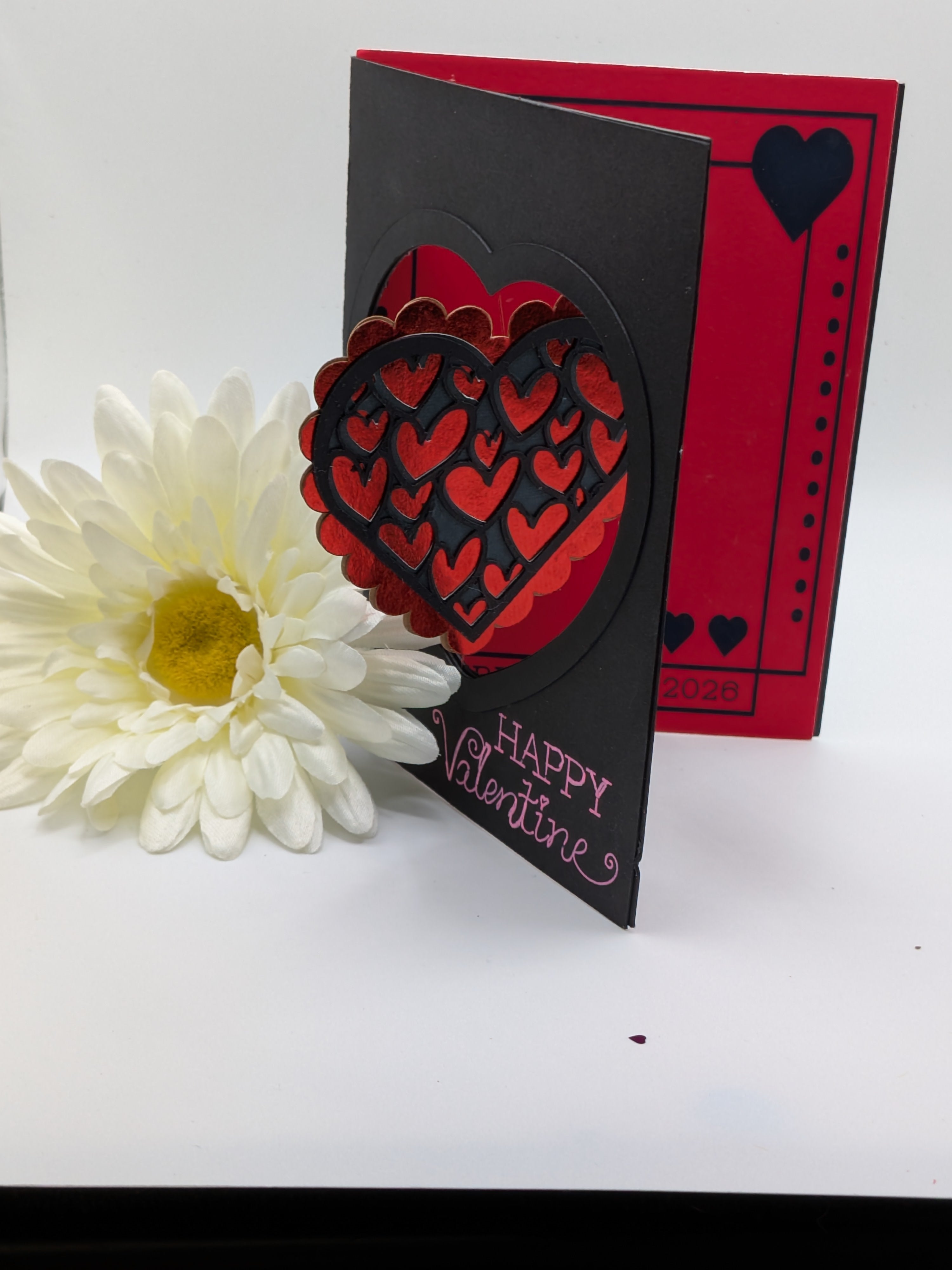 Valentine's Day Card - Heart spinner