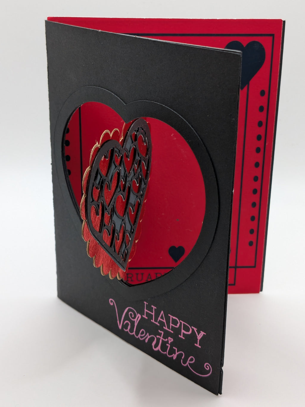 Valentine's Day Card - Heart spinner