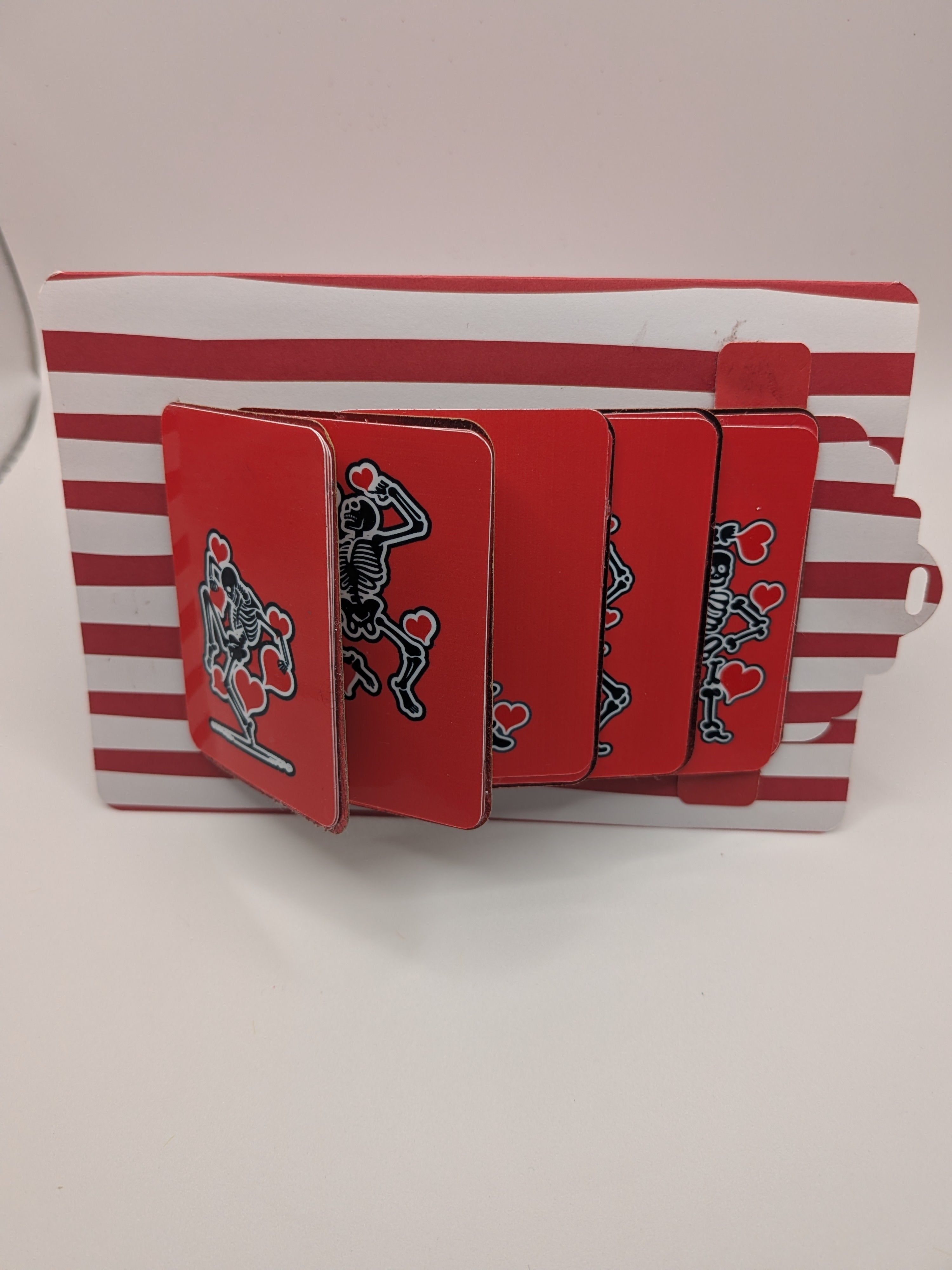 Valentines's Day Card - Dancing Skeletons